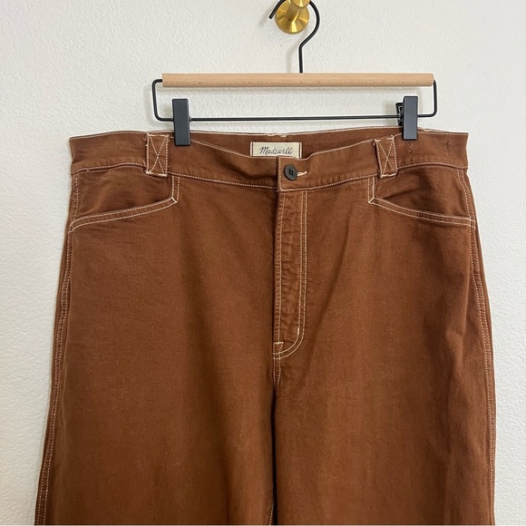 Madewell Emmett Wide Leg Pants Size 33 - Picture 3 of 9